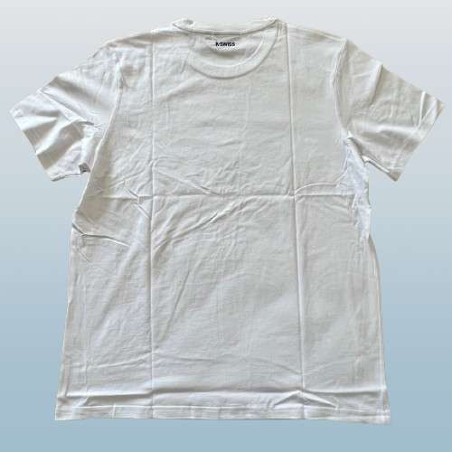 全新【K•SWISS】White T-shirt (NEW)