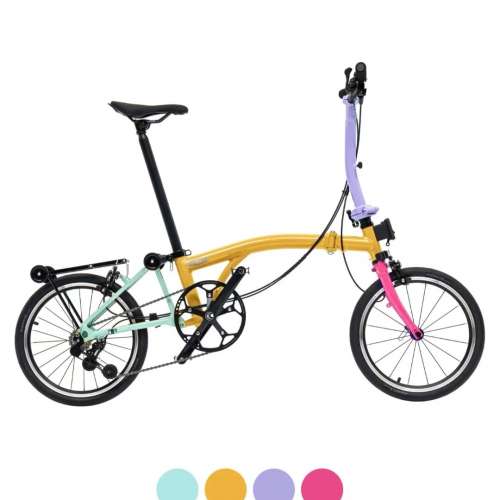 2025 最新車架配色 ACEOFFIX Y5 5速 鋁合金折叠車 送前後蛙燈叮叮