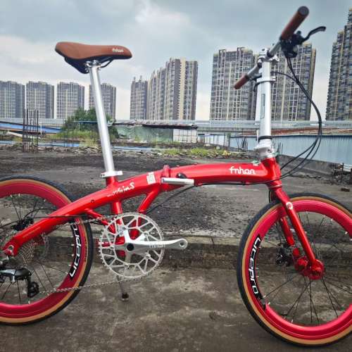 特價 2025 新款 FNHON PD2018 TIAGRA 10速 油剎 20吋 451 平焊鋁合金車架折叠車 送...