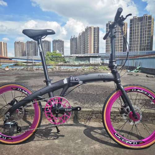 特價 2025 新款 FNHON PD2018 TIAGRA 10速 油剎 20吋 451 平焊鋁合金車架折叠車 送...