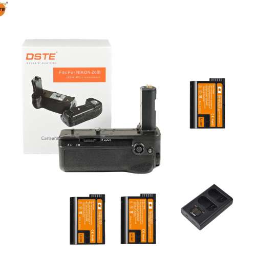 DSTE MB-N14 Replacement Vertical Battery Grip And Charger Set For Nikon Z6 iii