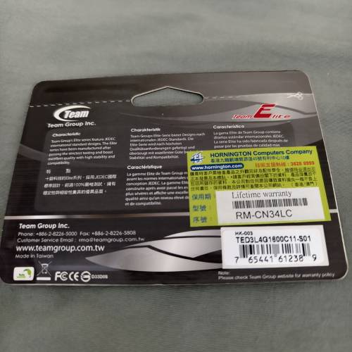 Team Group ddr3L 1600mhz