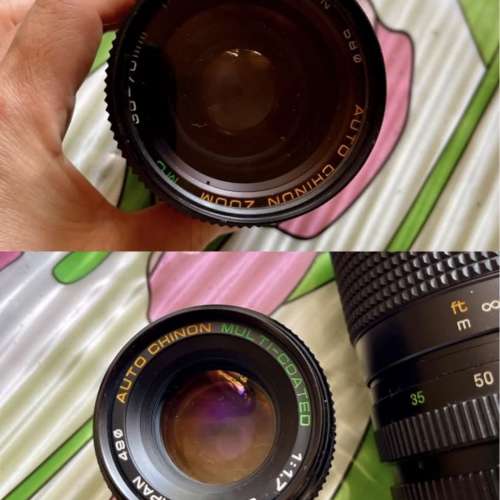 Chinon 相機連配件