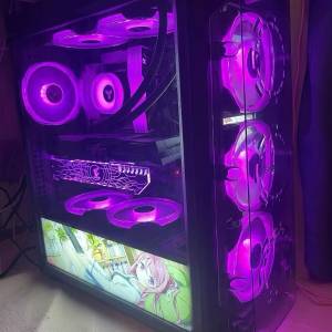 第 7代 Intel® Core™ i7 7700處理器 台式電競RGB 電腦主機，高配16G 記憶體，4G獨...
