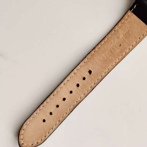 成人不銹鋼八達通錶 由錶扣嘟 真皮錶帶直徑41MM石英錶