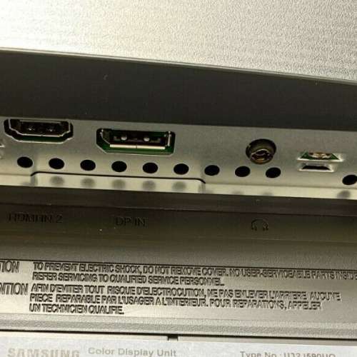 90% New Samsung U32J590UQ 32吋 4K 顯示器