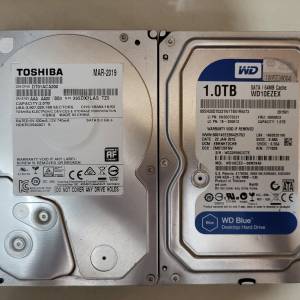 HDD 1TB & 2TB 3.5" 硬碟