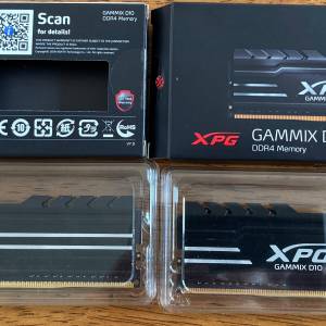 ADATA XPG GAMMIX D10 DDR4 Ram 3200 16GB Kit (2x8GB)