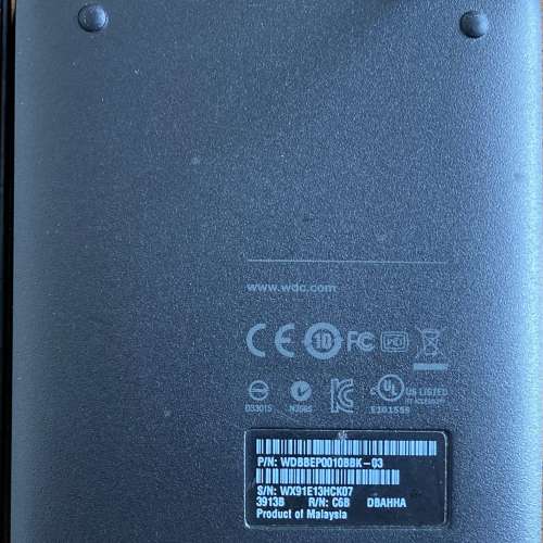 WD My Passport 1TB 2.5" 外置硬碟