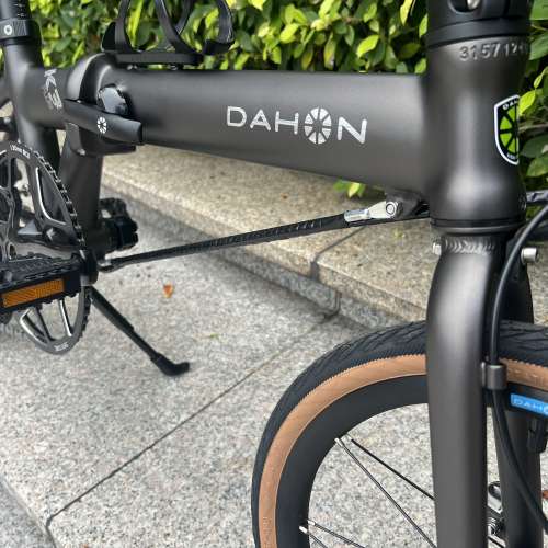(車架平焊版 內摺頭柱) DAHON K3 PLUS MINI 9速 16吋349 碟剎 鋁合金 折叠車 送水架...