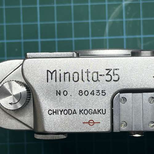 Minolta Model 35 II body No.80435 旁軸菲林相機