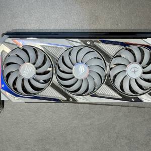 Asus ROG 3080 Gundam display card
