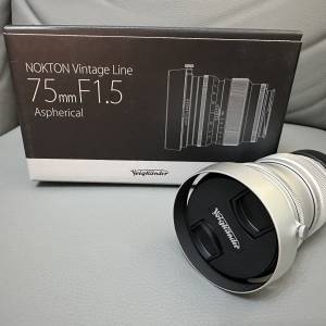Voigtlander Nokton 75mm F1.5 LM