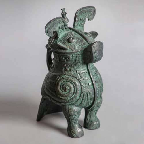 商代婦好鴞尊青銅器