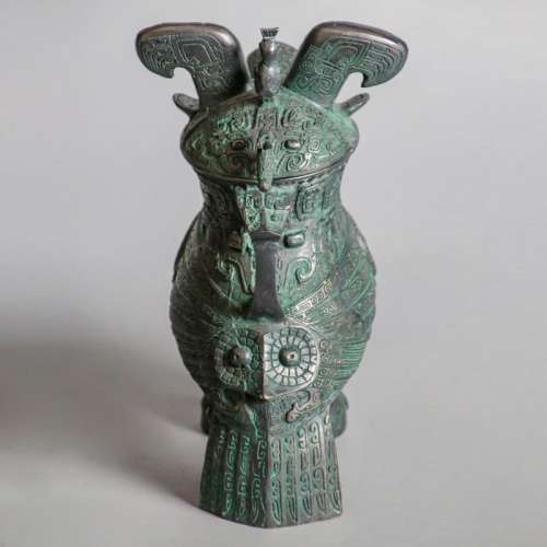 商代婦好鴞尊青銅器