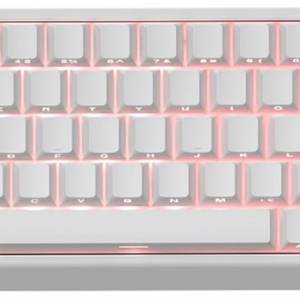 Madlions MAD 68HE 旗艦版 有線磁軸鍵盤 (磁珀軸 Magnetic Amber PRO Switch) - Wh...