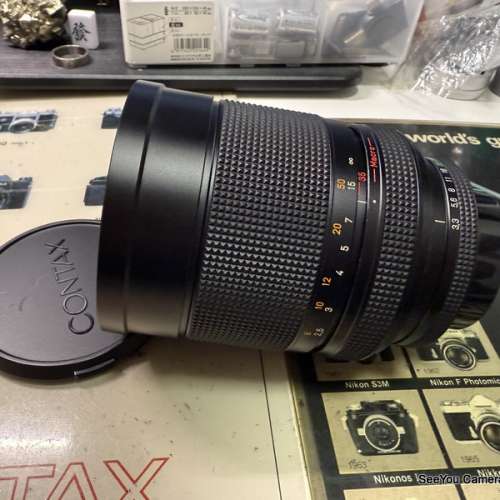 95% New Contax Vario-Sonnar T* 35-135mm MMJ Zoom Lens with box $4580. Only
