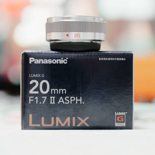 (99.9%新)Panasonic Lumix G 20mm F1.7 II ASPH. 鏡頭