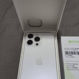 Apple - iPhone 16ProMax 256G 白色（港行全套99.9%New)