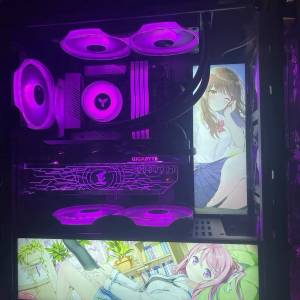 [RGB幻變燈系列】 i7 6700 RGB電競高階電腦遊戲主機，頂配16G 記憶體，Radeon R9 3...