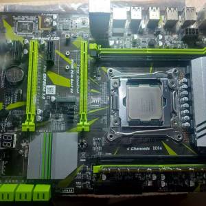 X99 MOTHERBOARD  BUNDLED E5 2630V4 AND 64GB ECC RAM