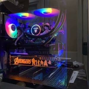第 10代 ™ i7處理器 台式水冷電腦主機 頂配16G DDR4 ，4G 遊戲獨顯，電競高端設置...