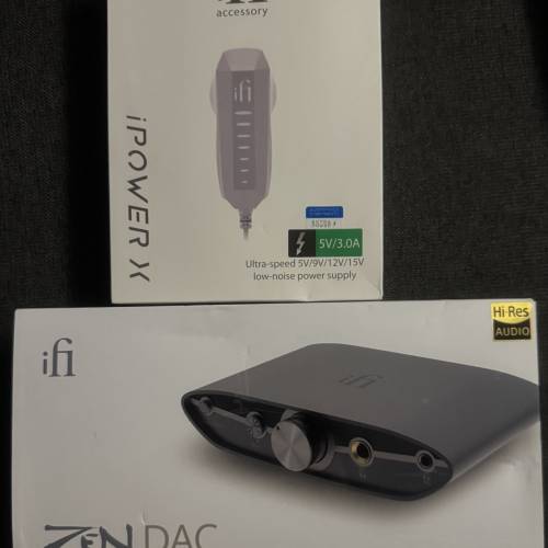 ifi zen dac 3 (v3)+ifi ipower X潔淨電源套裝