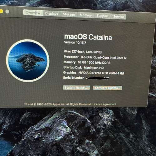 Apple iMac 27" 2013 - 4GB GPU 16GB RAM 3TB HDD 2.5K MON