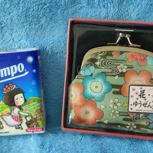 花紋圖案布料零錢包