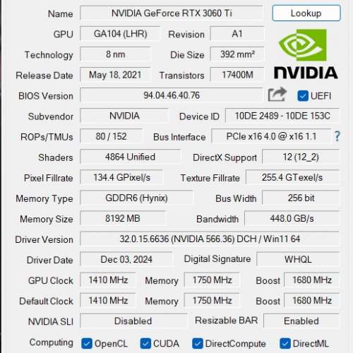 Inno3d 3060ti