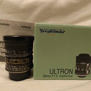Voigtlander 28mm f1.9 ULTRON LTM 褔倫達