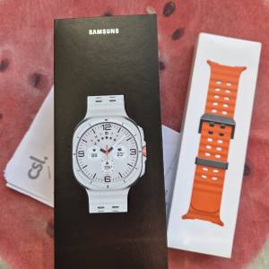 香港i行貨 Samsung Galaxy Watch Ultra 2024  LTE 智能手錶 白色