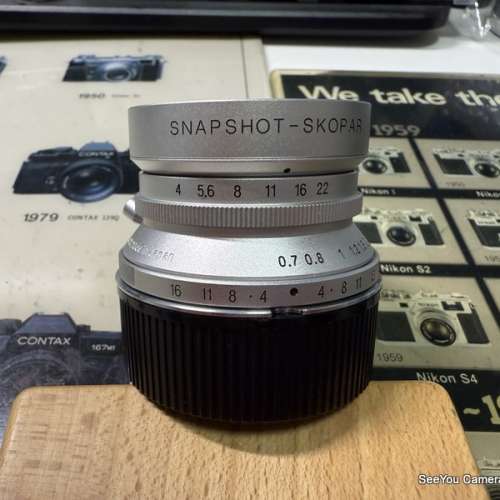 98-99% New Voigtlander 25mm f/4 LTM Lens $2080. Only