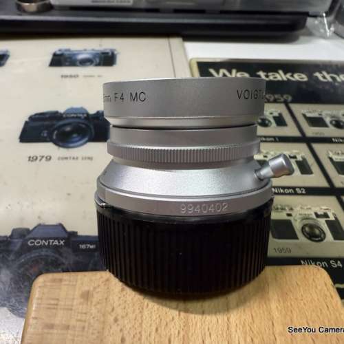 98-99% New Voigtlander 25mm f/4 LTM Lens $2080. Only