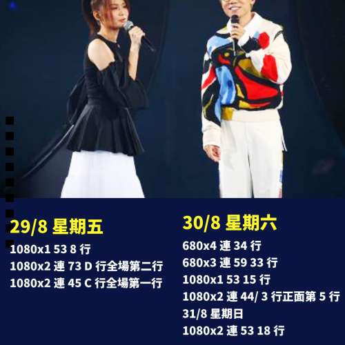 🔥靚位  林家謙 紅館2025 🔥29/8 星期五