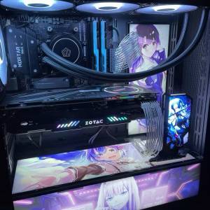 第 7代 Intel® Core™ i7 7700處理器 台式電競RGB 電腦主機，高配16G 記憶體，4G獨...