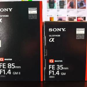 Sony  FE 85mm F1.4 GM II