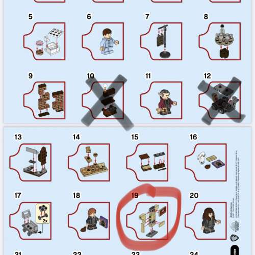 76390 LEGO Harry Potter Advent Calendar