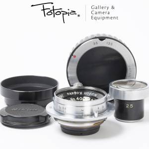 || Nippon Kogaku W-Nikkor.C 25mm F4 LTM with veiwfinder & LTM-M adapter ||