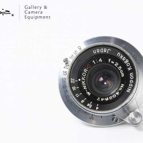 || Nippon Kogaku W-Nikkor.C 25mm F4 LTM with veiwfinder & LTM-M adapter ||