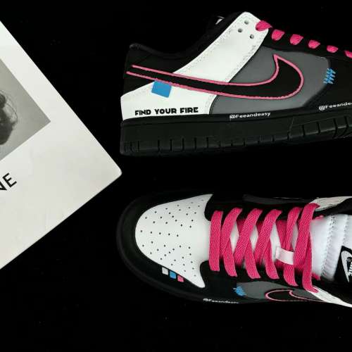 （可來圖定製）Nike Dunk Low 街頭 賽博朋克  低幫 板鞋 Size：36-46