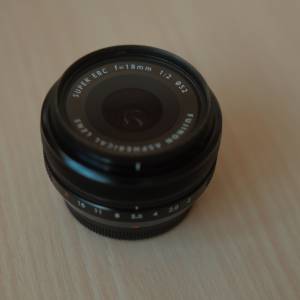 Fujifilm XF18 /2 R XF 富士 18mm 冇霉 95%以上新 功能正常