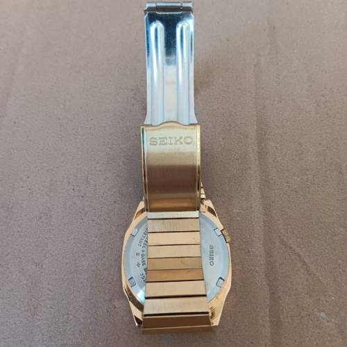 精工 7s26-5860金色自動錶