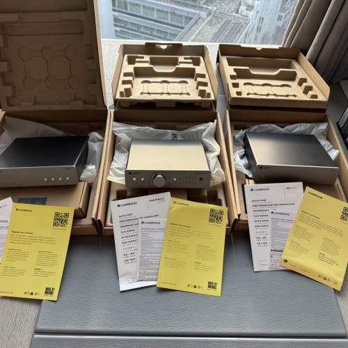 Cambridge Audio MXW70 / MXN10 / DACMAGIC 200M 音響器材