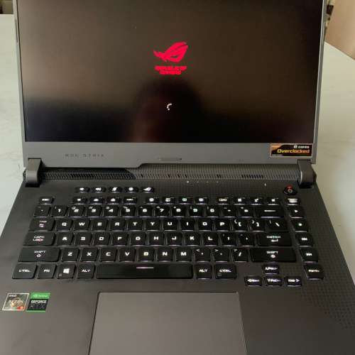 有盒 Asus ROG Strix G15 Ryzen 9 5900HX RTX3060 32GB 1TB G513 Gaming laptop 電...