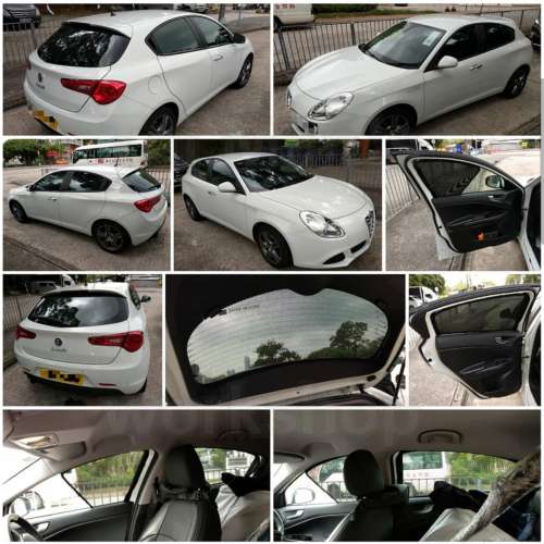 Alfa Romeo Giulietta 全車磁石濾光窗網太陽擋