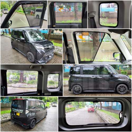 Toyota ROOMY TANK 全車磁石濾光窗網太陽擋
