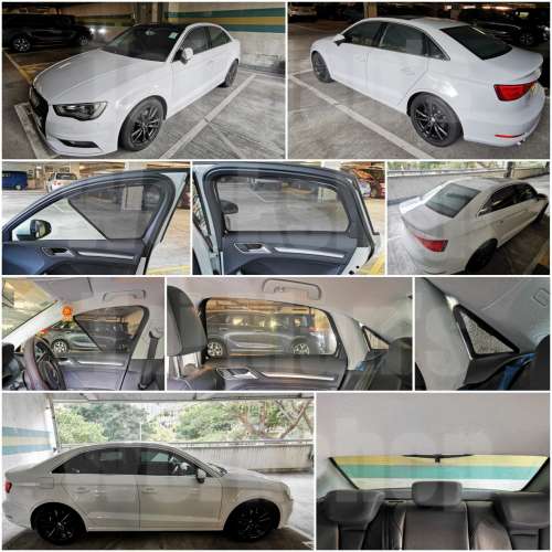 AUDI RS3 S3 A3 全車磁石濾光窗網太陽擋