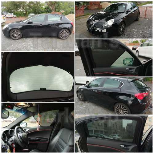 Alfa Romeo Giulietta  全車磁石濾光窗網太陽擋