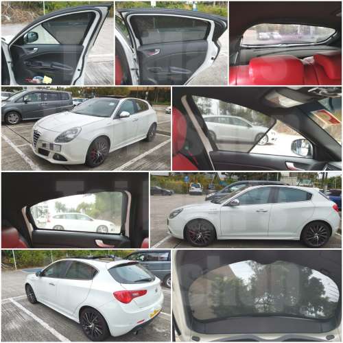 Alfa Romeo Giulietta  全車磁石濾光窗網太陽擋